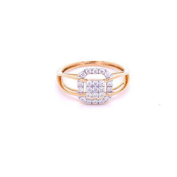 Ridge Diamond Ring