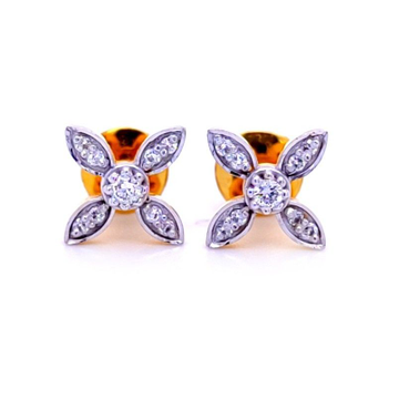 Flamingo four way diamond earring studs