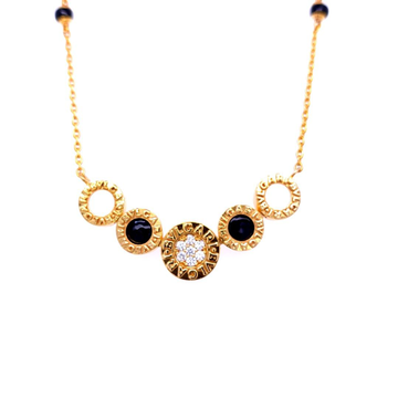 Flawless Antique Diamond Mangalsutra