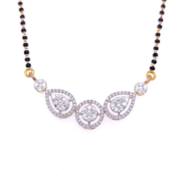 Nabita diamond mangalsutra