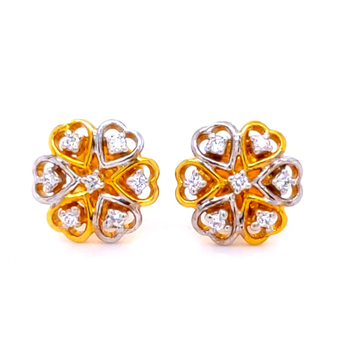 Blossom diamod earring