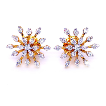 Star fire works earring