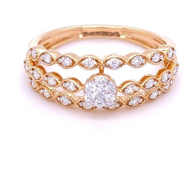 Bold sparkle diamond ring
