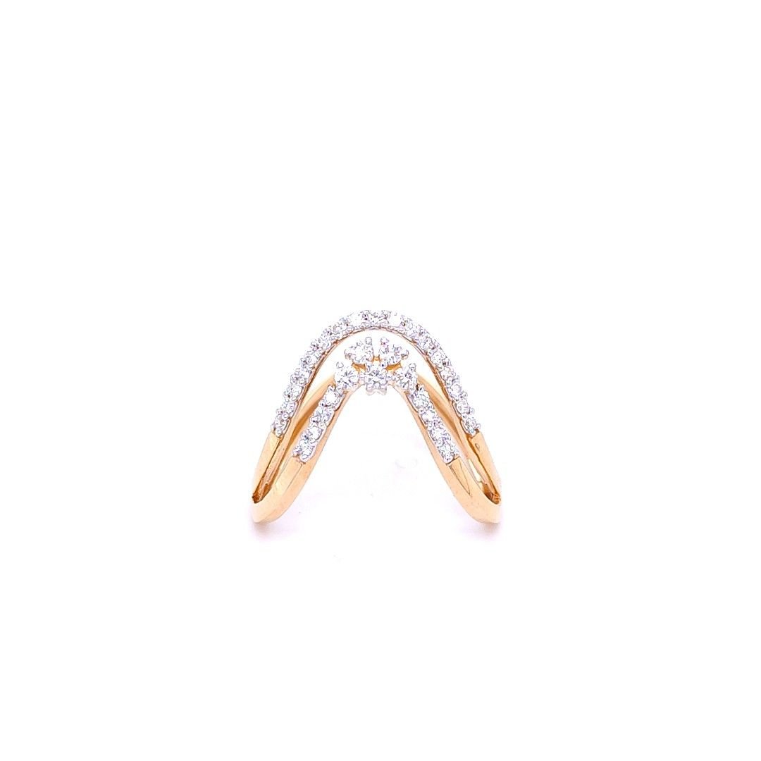 Brilliant Dual Diamond Ring