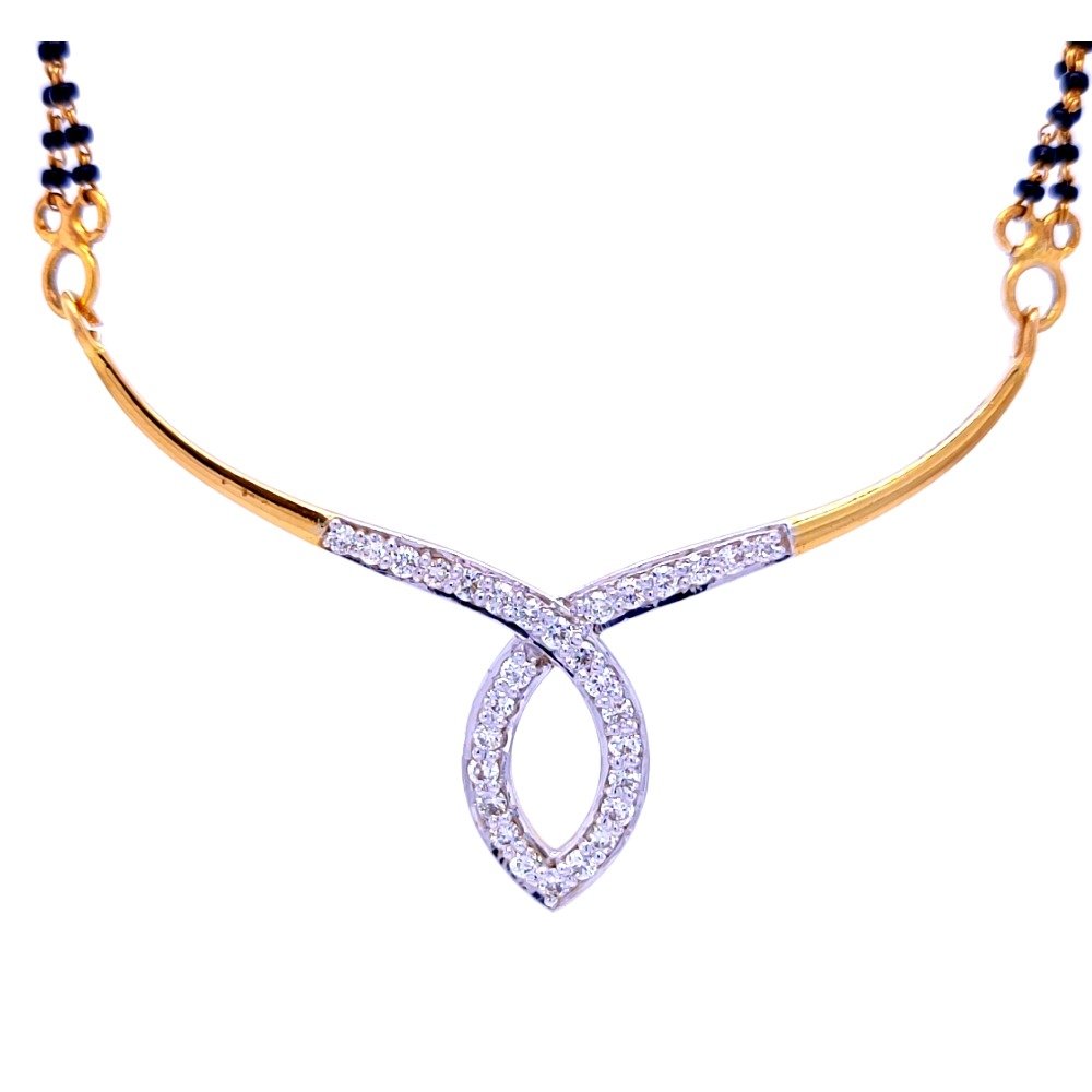 Lakshita diamond mangalsutra