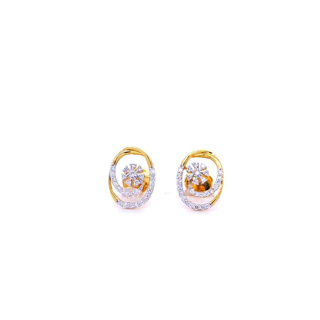 Radiant Grace Diamond Earrings