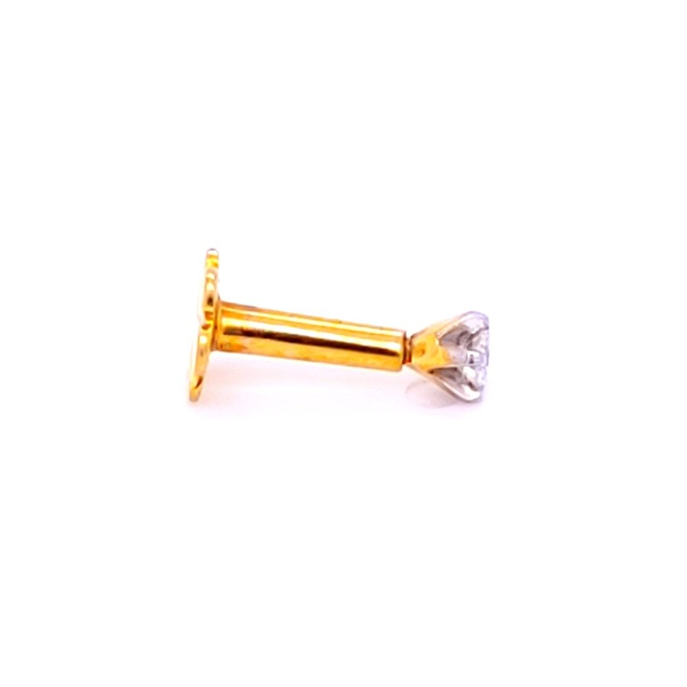 Liza one diamond nose pin