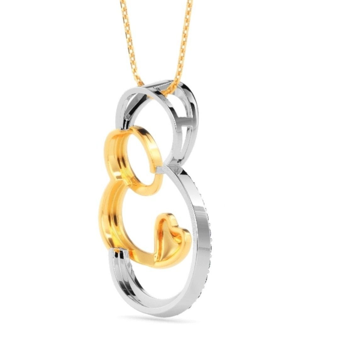 Motherly Affection diamond pendant