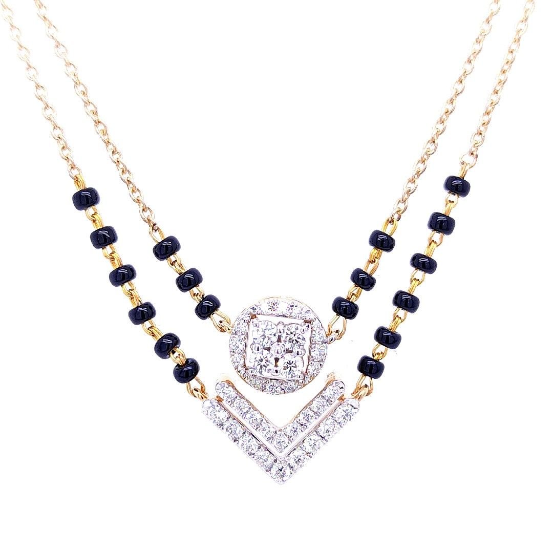Dineta Diamond Mangalsutra