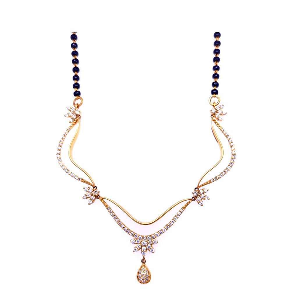 Bhavya devanshi diamond mangalsutra