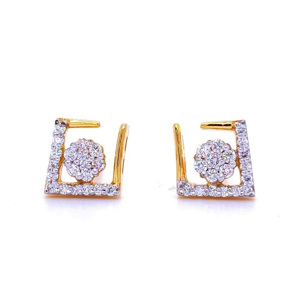 Pandora Infinite Lab-grown Diamond Stud Earrings 0.50 carat tw 14k Gold |  Gold | Pandora US